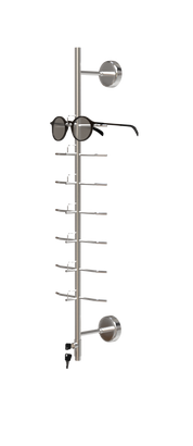 Brillenhouder H-Pharma capaciteit van 12 brillen + slot